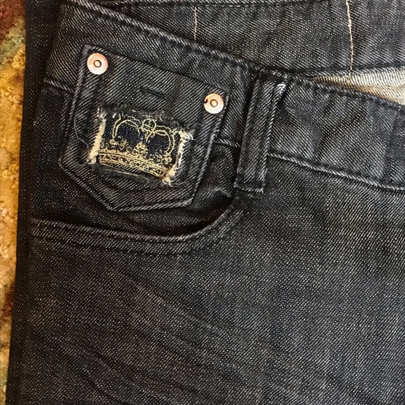 Unique D2T Denim Division Jeans Black Denim Size 30 - Picture 5 of 7